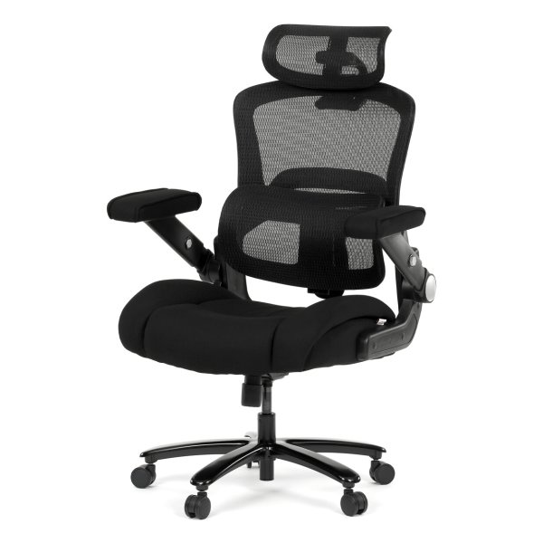 Kancelářská židle, houpací mechanismus, černá látka KA-N1313