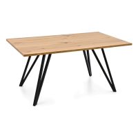 Jídelní set s 4 židlemi Polaris, 160x90x76cm, masiv dub ASE-1041
