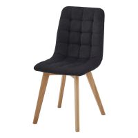 Jídelní set s 4 židlemi Deneb, 140x80x75cm, masiv, dub ASE-1040
