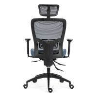 Kancelářská židle, asynchronní mechanismus, černá síťovina KA-H2491