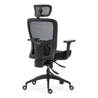Kancelářská židle, asynchronní mechanismus, černá síťovina KA-H2491