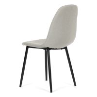 Jídelní set s 4 židlemi Canopus, 140x80x76cm, mdf, šedý dub ASE-1048
