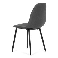 Jídelní set s 4 židlemi Canopus, 140x80x76cm, mdf, šedý dub ASE-1048