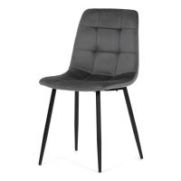 Jídelní set s 4 židlemi Capella, 130x70x76cm, keramika, dekor mramor ASE-1049