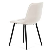 Jídelní set s 4 židlemi Capella, 130x70x76cm, keramika, dekor mramor ASE-1049