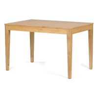 Jídelní stůl rozkládací 120-180x80 cm, masiv, dub DS-F5618