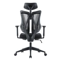 Kancelářská židle, synchronní mechanismus, černá síťovina KA-H3245