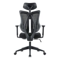 Kancelářská židle, synchronní mechanismus, černá síťovina KA-H3245