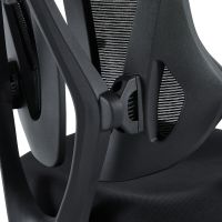 Kancelářská židle, synchronní mechanismus, černá síťovina KA-H3245
